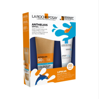 La Roche-Posay Anthelios FAMILY  Mlijeko SPF50+ i Lipikar Baume AP+M GRATIS