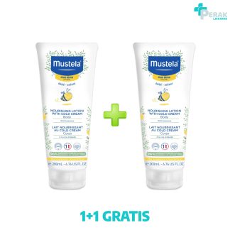 Mustela Hranjivo Mlijeko s Cold Kremom 200ml 1+1 GRATIS