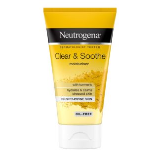 Neutrogena hidratantna krema za lice sa kurkumom 75 ml, Za kožu pod stresom koja je sklona mrljama.
