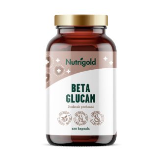 Beta glucan 350mg – 120 vegan kapsula Nutrigold