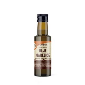 Ulje marelice Hladno prešano – Bio 100ml Nutrigold