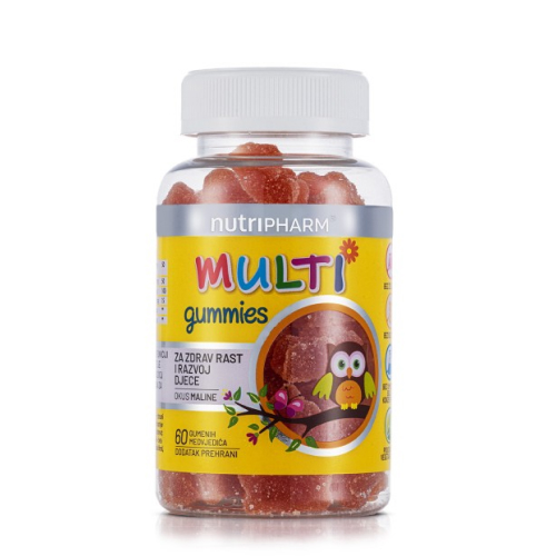 Nutripharm Multi Gummies Gumeni Medvjedići 60kom