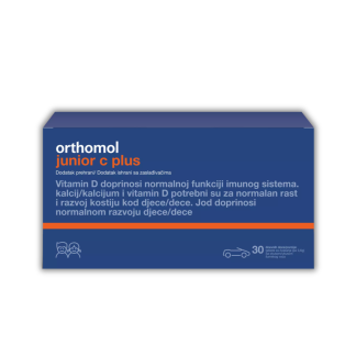 Orthomol Junior C plus, 30 dnevnih doza okus narandža i mandarina