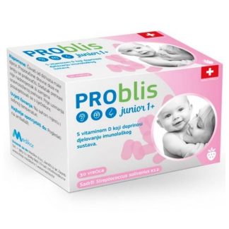 PROblis Junior 1+ s vitaminom D3 / prašak jagoda