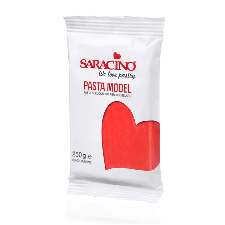 Saracino glina za modeliranje crvena 250g - Slika 2