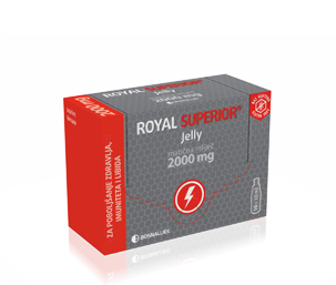 ROK 02/07 1+1 GRATIS ROYAL SUPERIOR JELLY 2000mg 10 ampula, Dodatak prehrani s matičnom mliječi za odrasle
