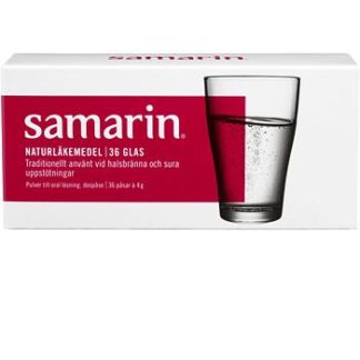 SAMARIN PRAŠAK 18x4g, Smanjuje simptome žgaravice i osjećaja nadutosti