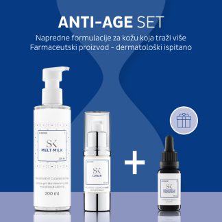 Skintegra Anti-age Set – Melt Milk i Lunar + Lunar Serum GRATIS