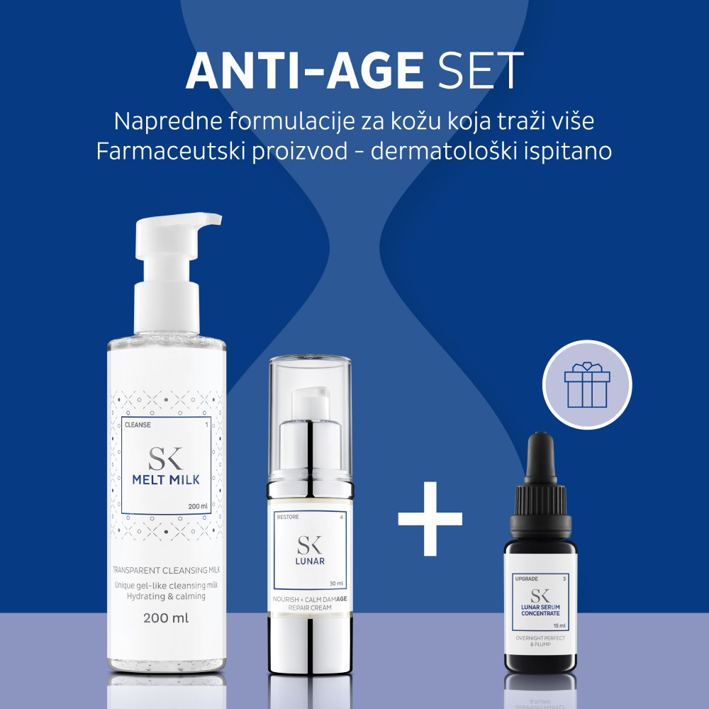 Skintegra Anti-age Set – Melt Milk i Lunar + Lunar Serum GRATIS - Slika 2