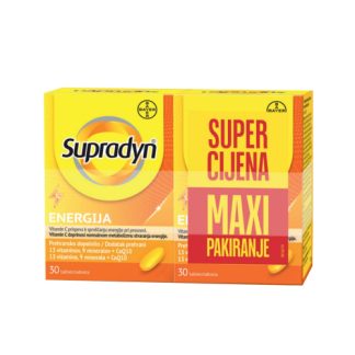 Supradyn Energija PROMO PAKIRANJE 60 Obloženih Tableta