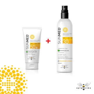 Sunmed Krema Za Lice SPF50 50ml + Sprej SPF30 150ml