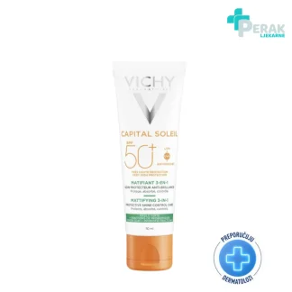 Vichy Capital Soleil 3u1 Matirajuća Krema SPF50+ 50ml