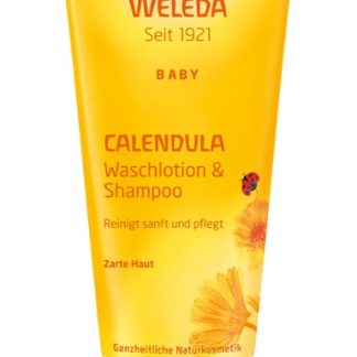 WELEDA Šampon i losion neven 200ml, Nježno tuširanje i kupanje za prirodno čistu bebu