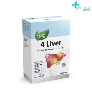 Zona Vital 4 Liver Tablete za Zaštitu Jetre